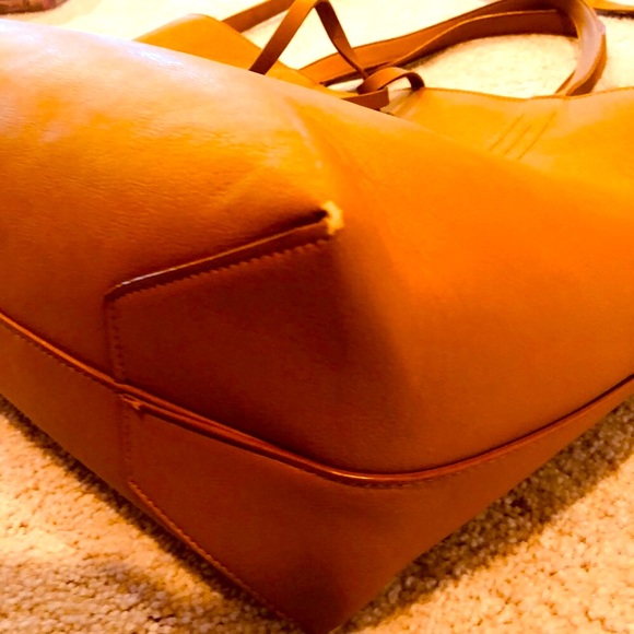 Merona large tote - yellow/canary color - Picture 7 of 13